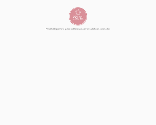 Prins Weddingplanner Logo