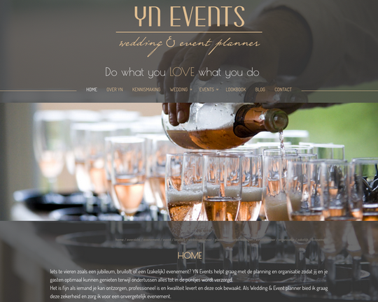 Wedding Planner YN Events Logo