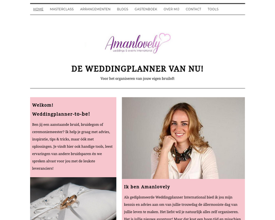 Amanlovely  Weddingplanner Logo