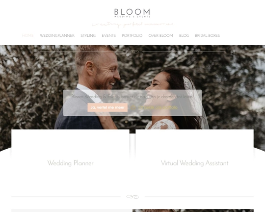 Bloom Wedding Logo