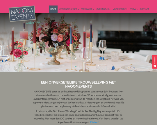 Naoom Events Weddingplanner Logo