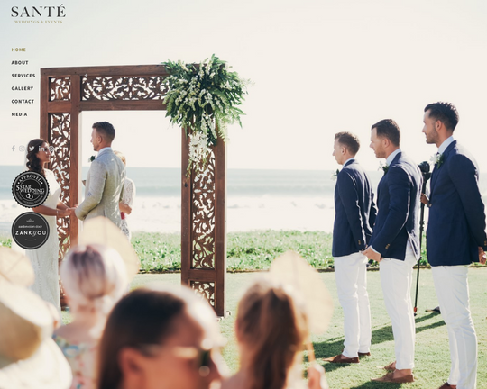 Sante Weddings Logo