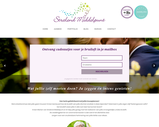 Stralend Middelpunt Logo