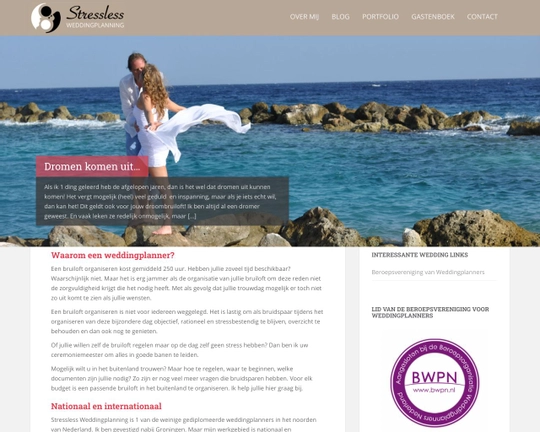 Stressless Wedding Planning Logo