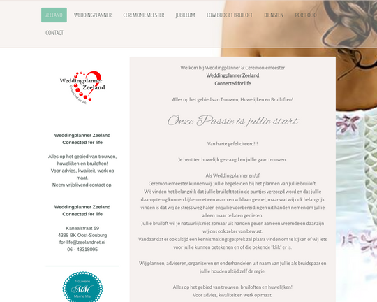 Weddingplanner Zeeland Logo